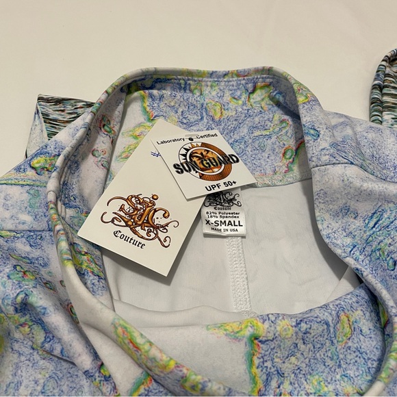 Leggings and Top set by SJC Sport Couture of Jupiter, FL NWT in size XS - Picture 6 of 10